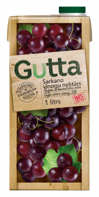 Sarkano vīnogu nektārs 1L